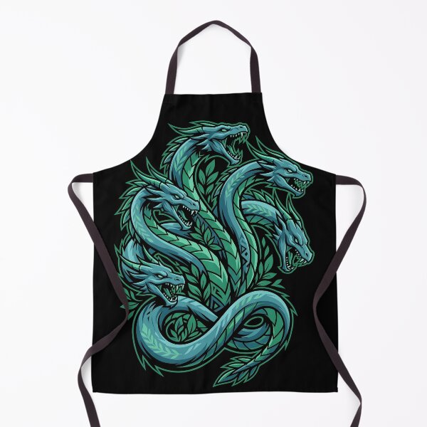 Item preview, Crisp Vector Multi Headed Hydra Dragon Monster Art designed and sold by EKHOAISTORE.