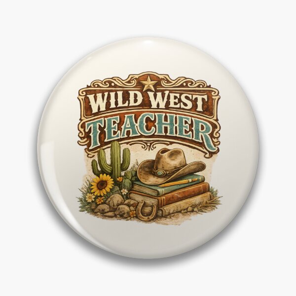 Item preview, Wild West Teacher Rustic Classroom Spirit designed and sold by Chic_Clip_Craft.