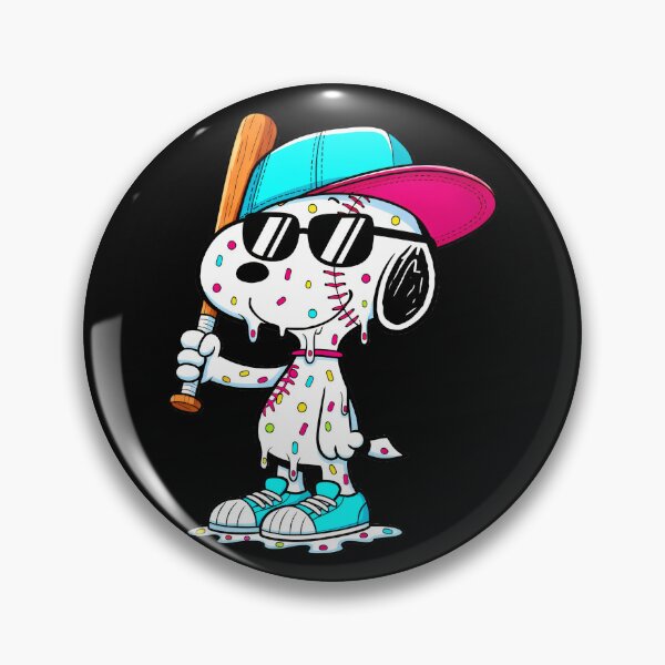 Item preview, Snoopy Baseball Batter designed and sold by LysiTHWIP.