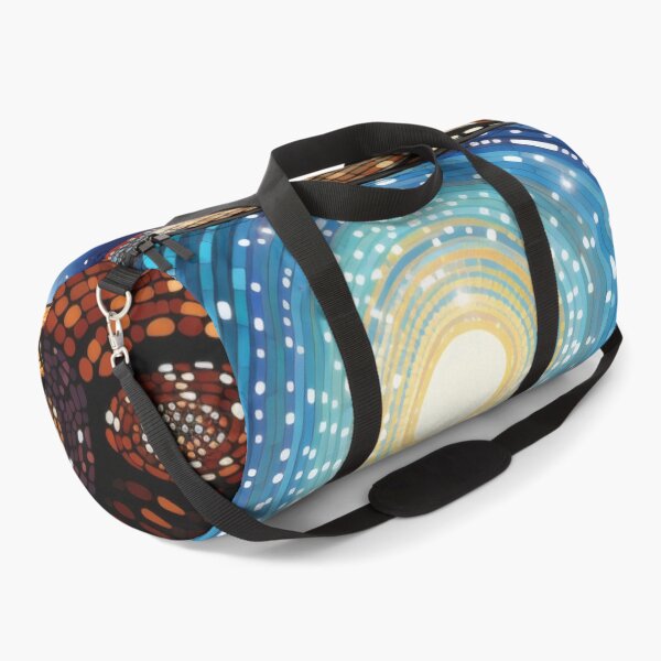 Item preview, Aboriginal Inspired Dot Art - Night Local Pond designed and sold by GrinGalore.