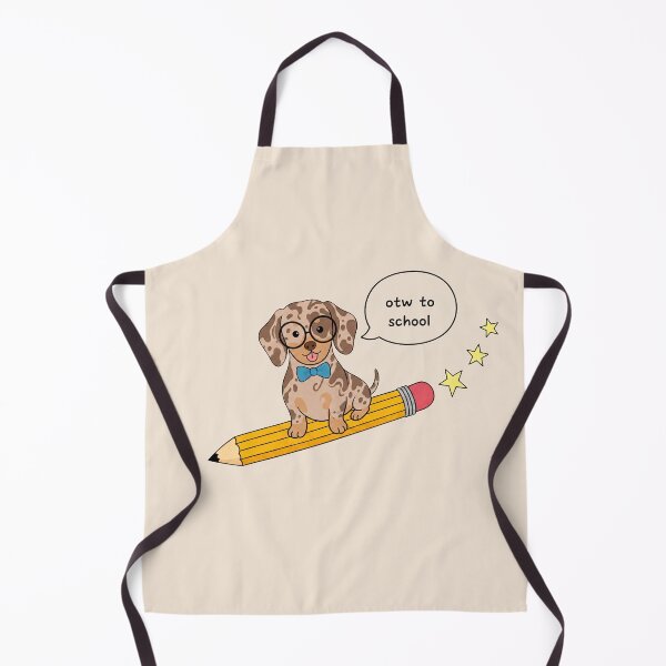 Item preview, Funny Dapple Dachshund Back To School Pencil Boys Girls Kids designed and sold by FurryHavenPH.