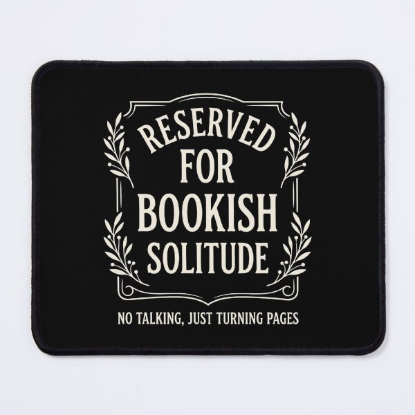 Item preview, Reserved For Bookish Solitude Funny Introvert Shirt designed and sold by artlife4.
