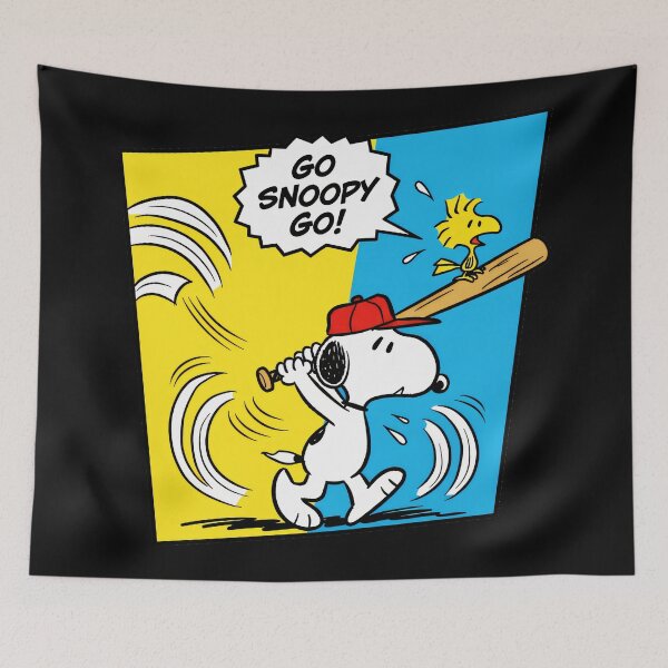 Item preview, Peanuts Go Snoopy Go! Baseball Fan Player designed and sold by LysiTHWIP.