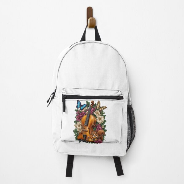 Item preview, Violin Floral Squirrel Playing Guitar designed and sold by Sovereign Supply Co..