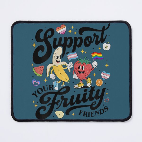 Item preview, Support Your Fruity Friends Funny Pride Month Gay LGBT designed and sold by LizzelFanArt.
