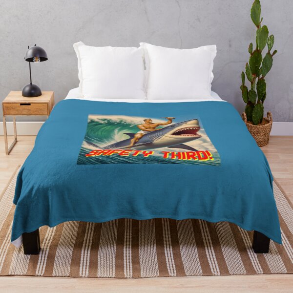Item preview, Vintage Postcard Shark Rodeo Safety Third Spoof designed and sold by Larry Oates.