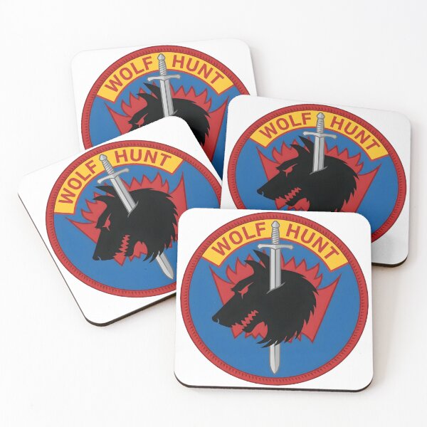 Item preview, US Navy Wolf Hunt Anti-Submarine Warfare Emblem designed and sold by CharlieDesings.