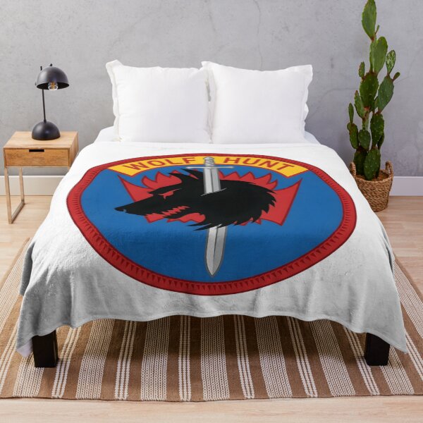 Item preview, US Navy Wolf Hunt Anti-Submarine Warfare Emblem designed and sold by CharlieDesings.