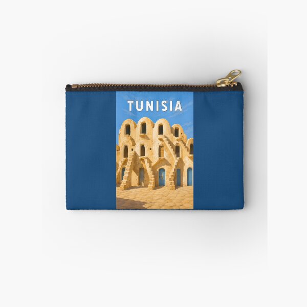 Item preview, Tunisia Illustration Travel Art Vintage designed and sold by KrisSidDesigns.