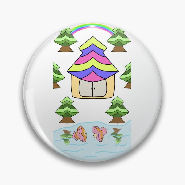 Item preview, Whimsical Fantasy Striped Pattern Home Surrounding Nature designed and sold by MigWhimsy.