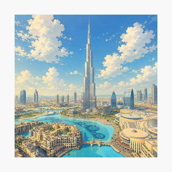 Item preview, Burj Khalifa designed and sold by tilmizart.
