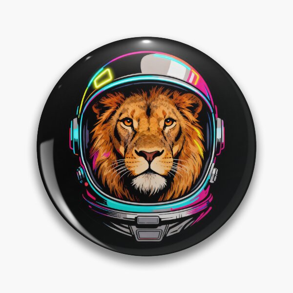 Item preview, Astro Lion designed and sold by KingCuppaDigitalArt.