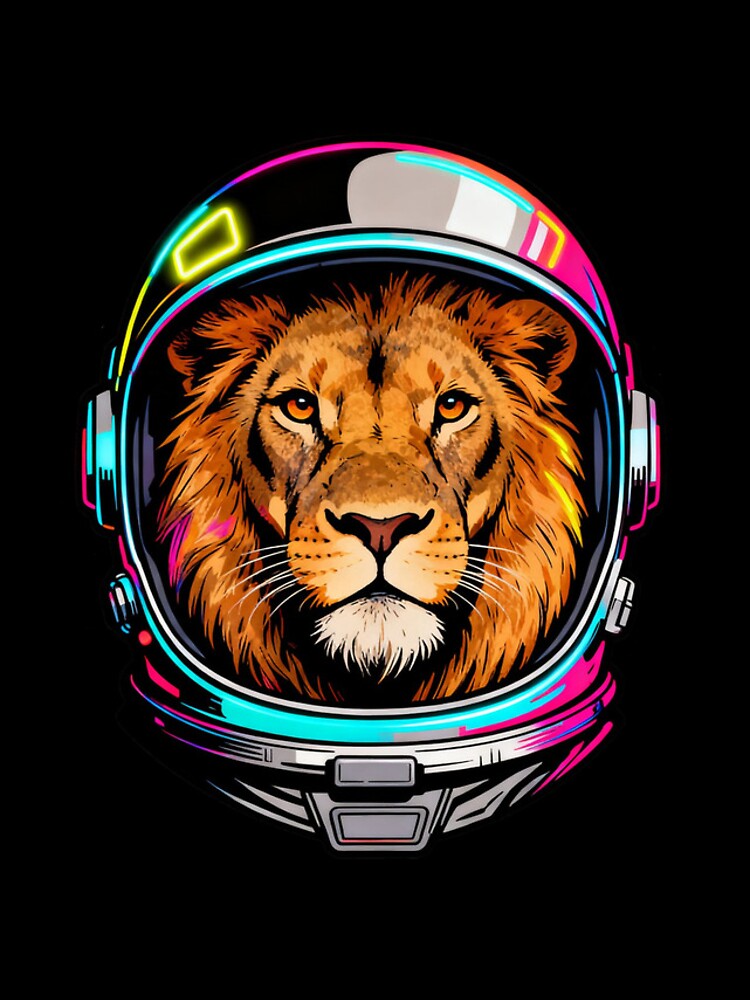 Thumbnail 5 of 5, iPhone Case, Astro Lion designed and sold by Rontjequinn.