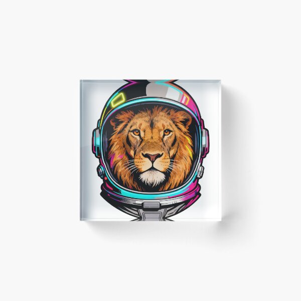 Item preview, Astro Lion designed and sold by KingCuppaDigitalArt.