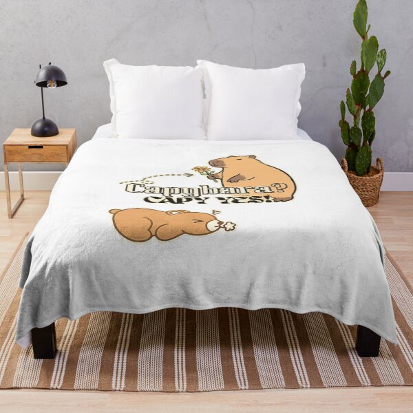 Item preview, Capybara? Cap Yes! – Funny Cute Capybara Meme Design designed and sold by ravenRM.