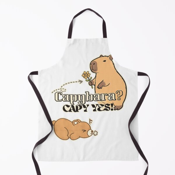 Artikelvorschau, Capybara? Kappe Ja! – Lustiges süßes Capybara-Meme-Design entworfen und verkauft von FAVraven.