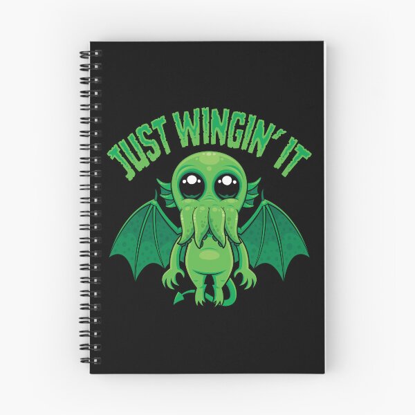 Item preview, Just Wingin' It Cute Kawaii Cthulhu designed and sold by fizzgig.