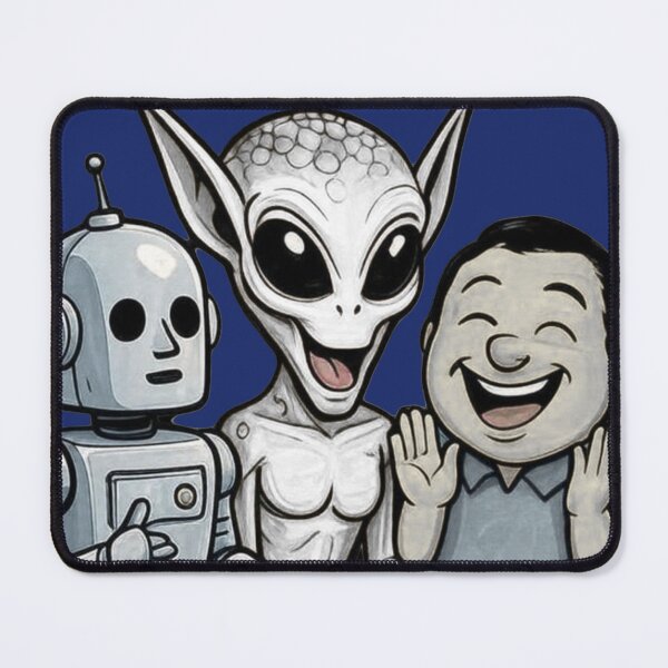 Item preview, Robot, Alien & Human Squad  designed and sold by ekemarket.