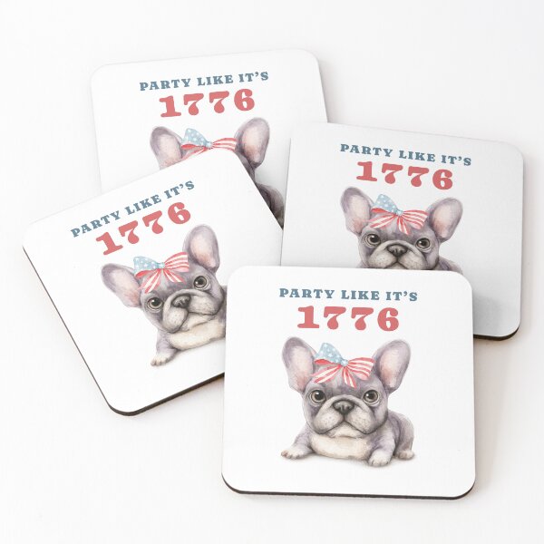 Item preview, Party Like It’s 1776 French Bulldog Funny USA designed and sold by olenapetol.