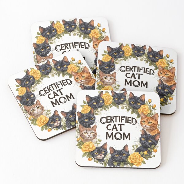 Item preview, Certified Cat Mom designed and sold by Pioneer Spirit Market.