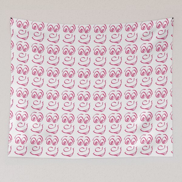Item preview, a simple, stylized line drawing of a smiling face designed and sold by buynowandtoday.