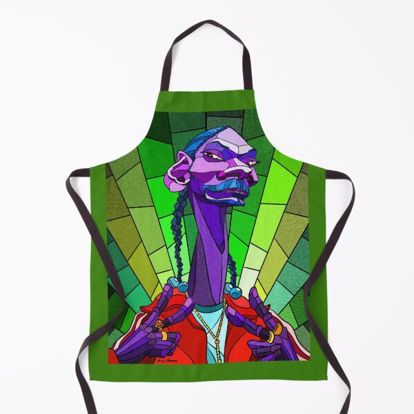 Item preview, Stained Glass Snoop Dogg Caricature designed and sold by Chumpmonkey Art.