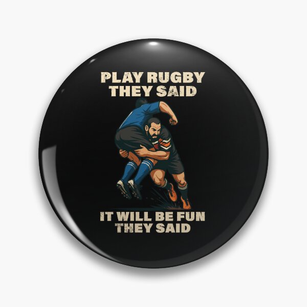 Item preview, Funny Play Rugby They Said It Will Be Fun They Said Bokke World designed and sold by d247.