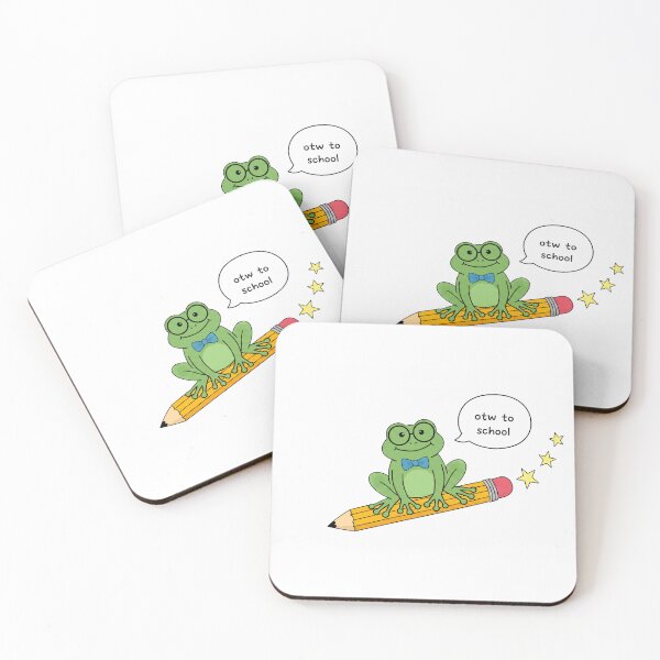 Item preview, Funny Frog Back To School Pencil Boys Girls Kids designed and sold by FurryHavenPH.