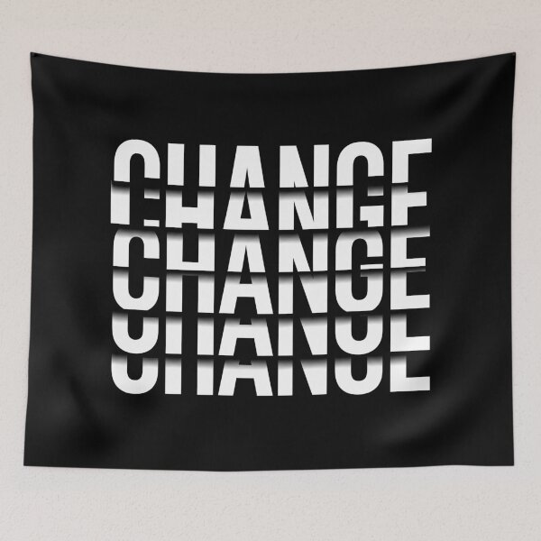 Item preview, Evolution Dynamic Change High Contrast Type Art designed and sold by EdvvinStudios.