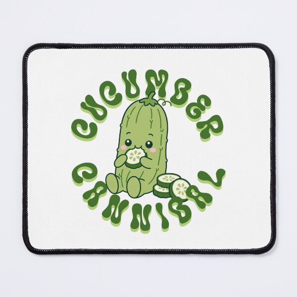 Item preview, Sweet Cucumber Cannibal Kawaii designed and sold by Zenbudget.