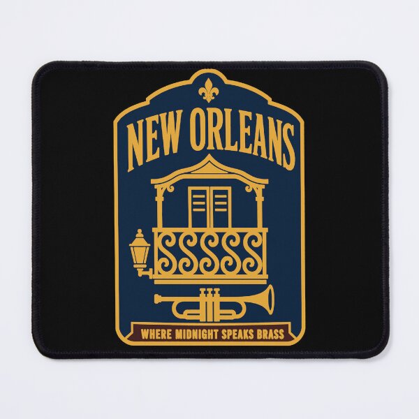 Item preview, New Orleans French Quarter Brass Badge designed and sold by Lyfeinsights.