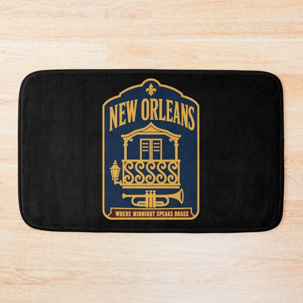 Item preview, New Orleans French Quarter Brass Badge designed and sold by Lyfeinsights.