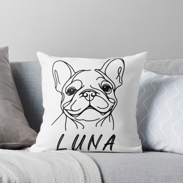 Item preview, French Bulldog Line Art | Minimalist Frenchie Dog Illustration designed and sold by AbeeRedB.