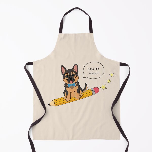 Item preview, Funny German Shepherd Back To School Pencil Boys Girls Kids designed and sold by FurryHavenPH.