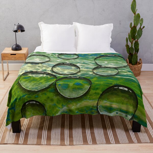 Item preview, Fluid art green bubbles  designed and sold by Fred  Terpe.