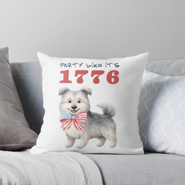 Item preview, Party Like It’s 1776 Cute Dog Patriotic Design designed and sold by olenapetol.