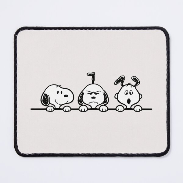 Item preview, Peanuts - Snoopy Spike Olaf Dog Expressions Fan Design designed and sold by LysiTHWIP.