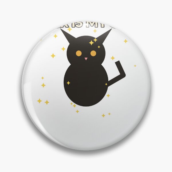 Item preview, Cat Hair Is My Glitter – Funny Black Cat Design designed and sold by Cozy Oddities Studio.