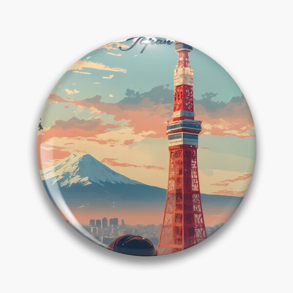 Item preview, Anime Girl Tokyo Tower Dreamscape View designed and sold by JacksoonLester.