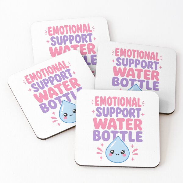 Item preview, Emotional Support Water Bottle Funny Hydration Meme designed and sold by JackCurtis1991.