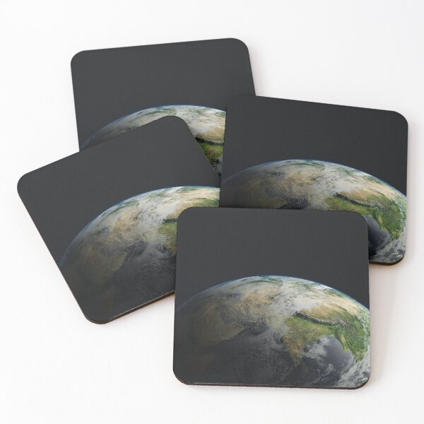 Item preview, Planet Earth From Space - Realistic 3D Global Rendering Wall Art designed and sold by JohnManuelPhoto.