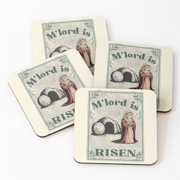Item preview, M’lord Is Risen Frog T-Shirt | Funny Christian Easter Shirt designed and sold by Alt Christian.
