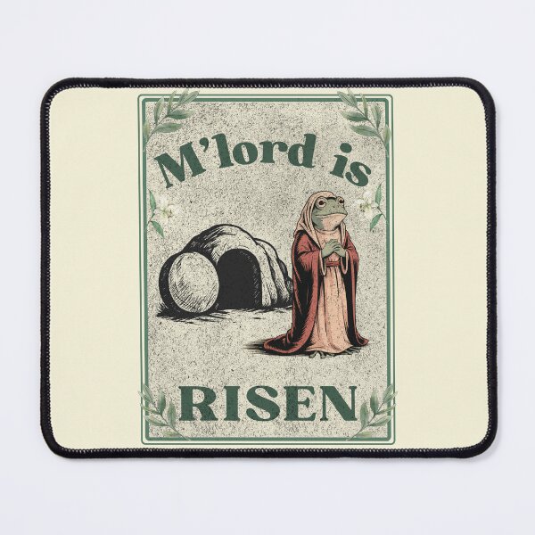 Item preview, M’lord Is Risen Frog T-Shirt | Funny Christian Easter Shirt designed and sold by Alt Christian.