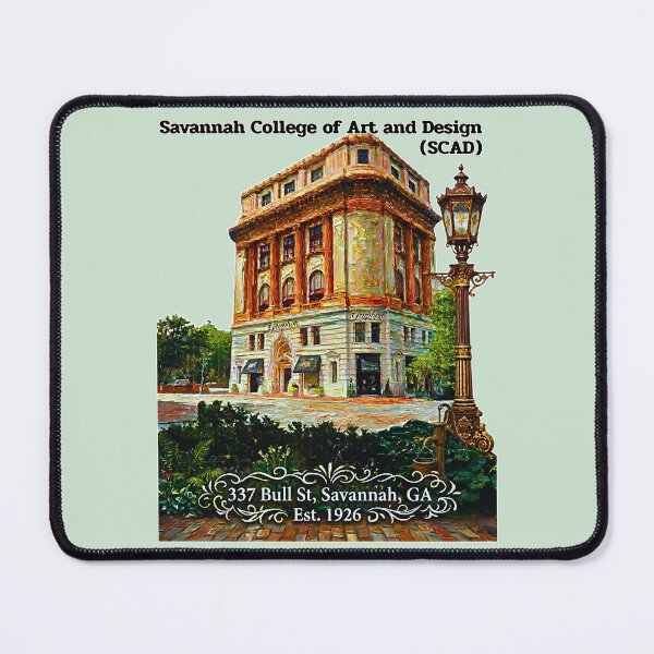 Item preview, SCAD Gryphon Tea Room Savannah Georgia Vintage Oil Painting designed and sold by EvergreenPark - Tee Studio.