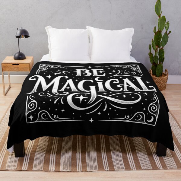 Item preview, Ethereal Cosmic Be Magical Whimsical Text Layout designed and sold by EdvvinStudios.