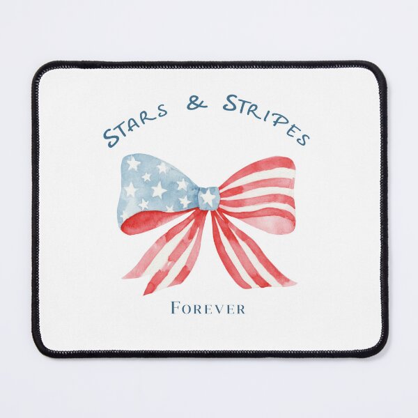 Item preview, Stars and Stripes Forever Patriotic Bow USA designed and sold by olenapetol.