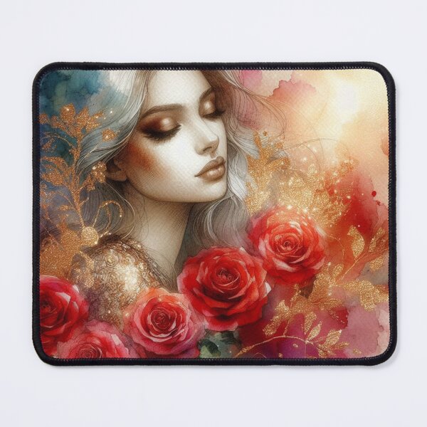 Item preview, Red Roses in Her Reverie designed and sold by EdicrisR.