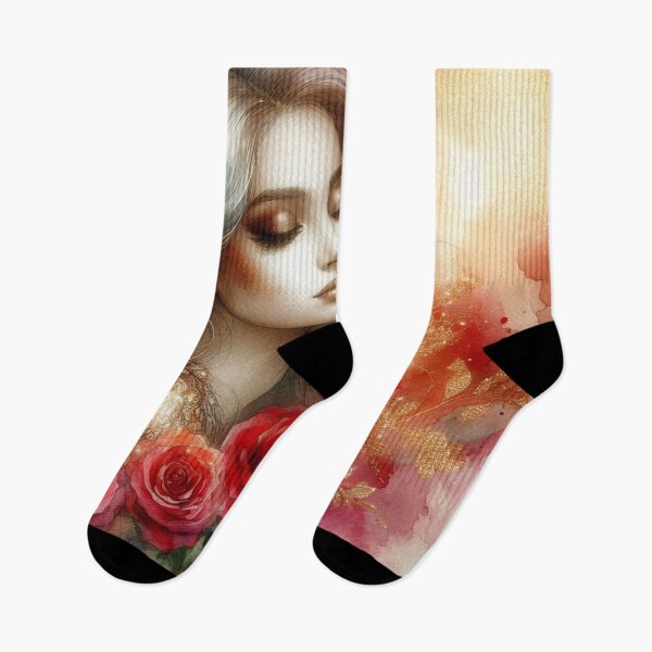 Item preview, Red Roses in Her Reverie designed and sold by EdicrisR.