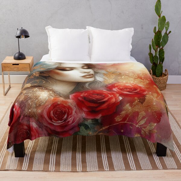 Item preview, Red Roses in Her Reverie designed and sold by EdicrisR.