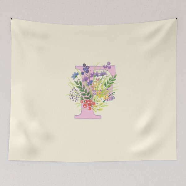 Item preview, Flowery Letter F designed and sold by CharlottePlaceArt.
